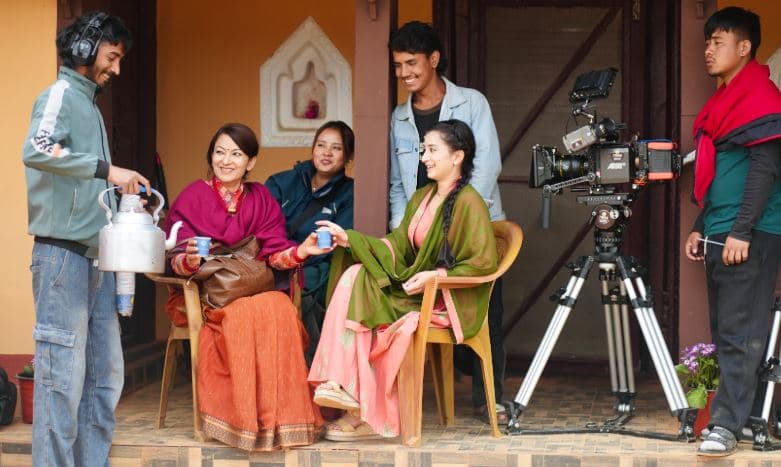 ‘बाः एक योद्धा ’मा पहिलो पटक एकसाथ देखिँदै झरना र सुहाना