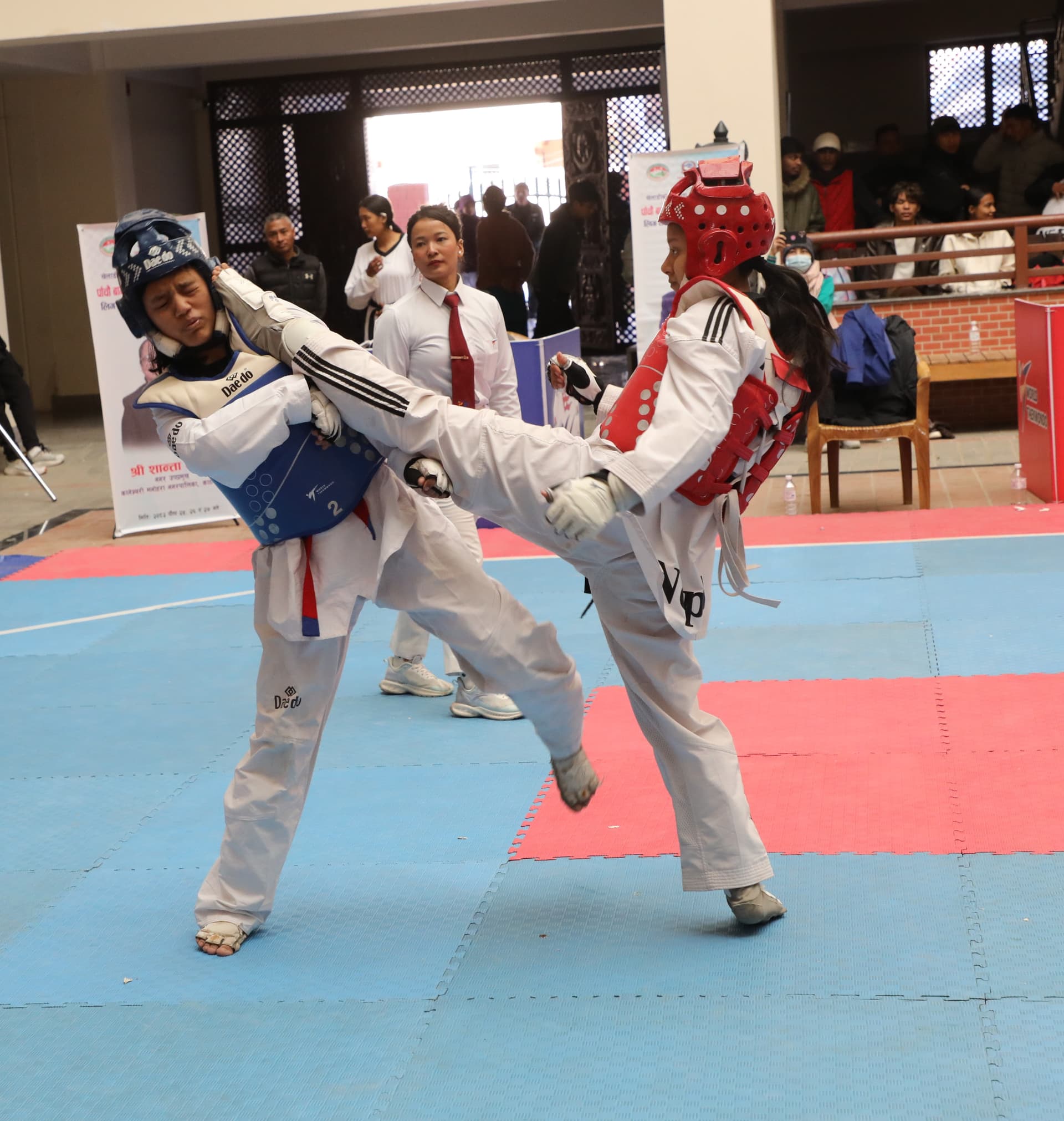 बागमती प्रदेशस्तरीय खुला तेक्वान्दो लिगमा तीन जना स्वर्ण पदक जित्न सफल