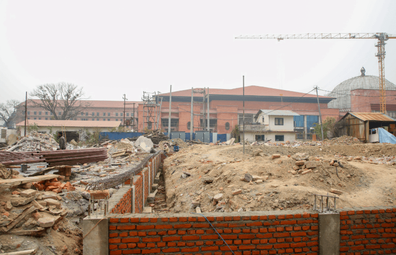 नयाँ सांसद तयार, नयाँ संसद् भवन निर्माण अझै अधुरो