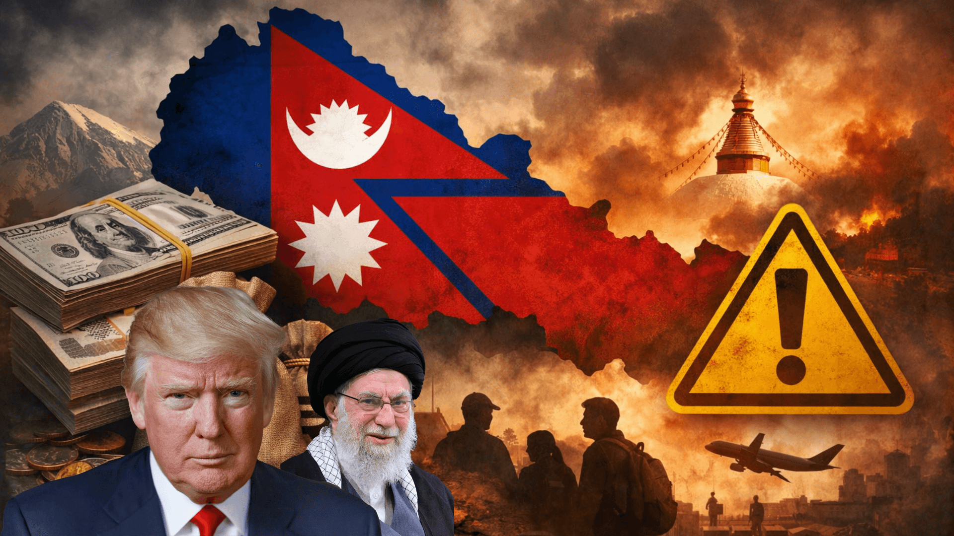 इरान–इजरायल युद्धको प्रभावः रेमिट्यान्सदेखि इन्धन संकटसम्म नेपाल उच्च जोखिममा