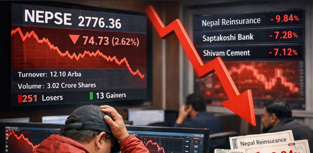 नेप्सेको ओरालो यात्रा