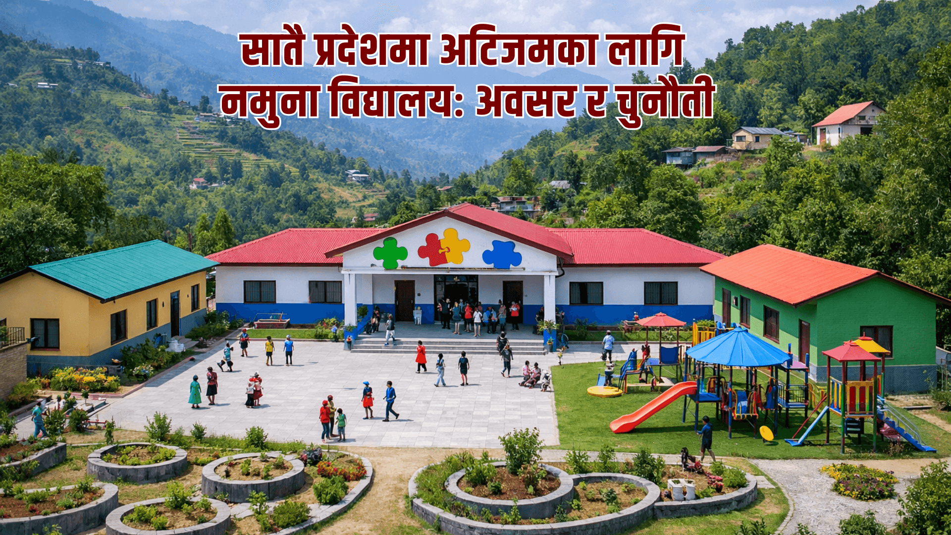 सातै प्रदेशमा अटिजमका लागि नमुना विद्यालय : अवसर र चुनौती