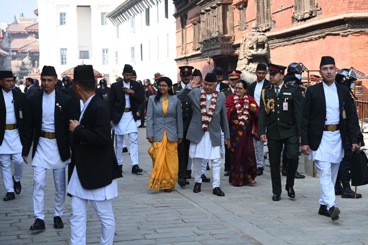 राष्ट्रपतिद्वारा श्रीपञ्चमीको अवसरमा वसन्त श्रवण