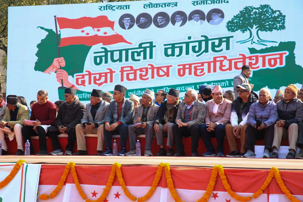 विशेष महाधिवेशनमा कति प्रतिशत प्रतिनिधी सहभागी भए ?