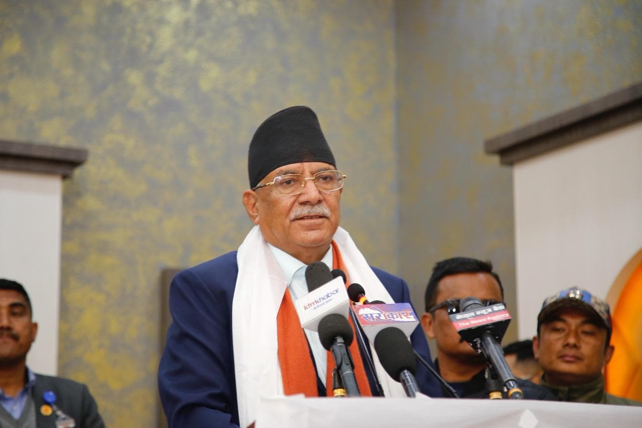 नेपाली कम्युनिष्ट पार्टी सबैभन्दा नयाँ हो : प्रचण्ड