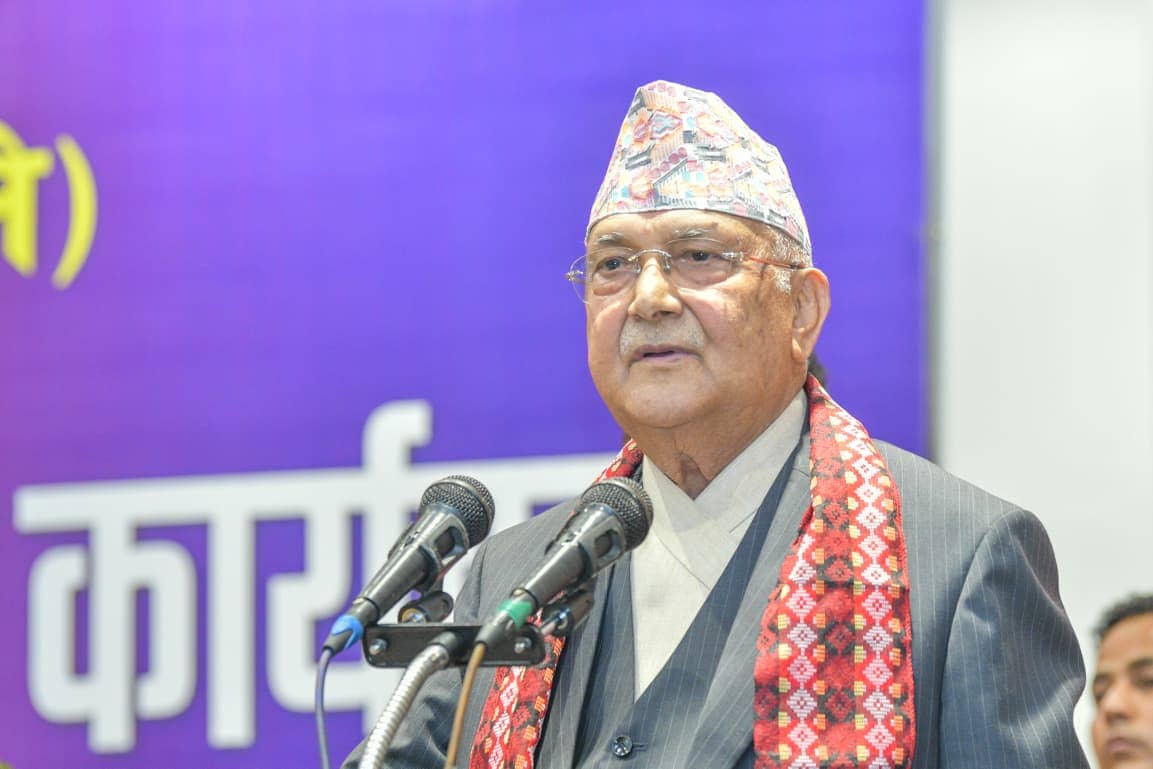कांग्रेस विशेष महाधिवेशनबारे ओलीको प्रश्न : महाधिवेशन कसले बोलाउँछ, थिति होला नि त ?