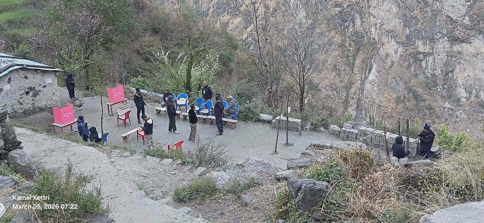 दार्चुलामा ‘नो भोट’ अभियान, दुधिला माविमा १० बजेसम्म शून्य मतदान