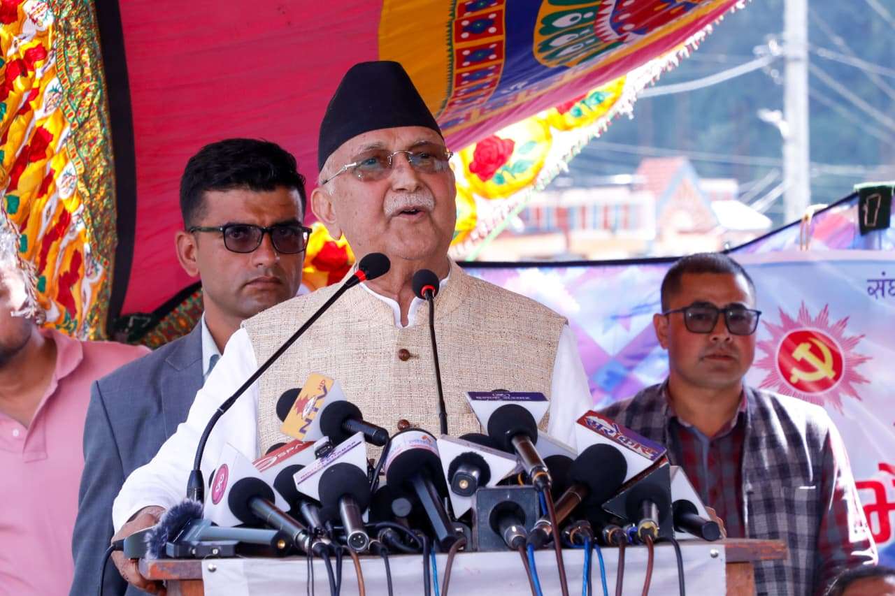 देश चलाउने कुरा ख्यालठट्टा होइन ः ओली