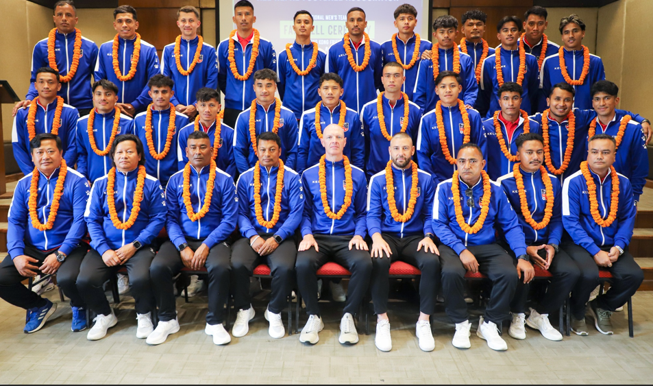 नेपाली राष्ट्रिय फुटबल टोली आज भियतनाम जाँदै