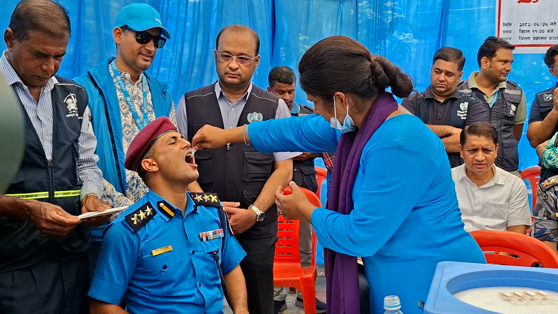 पर्सामा सुरु भयो हैजाविरुद्धको खोप अभियान, ६ लाखभन्दा बढीलाई लगाइने