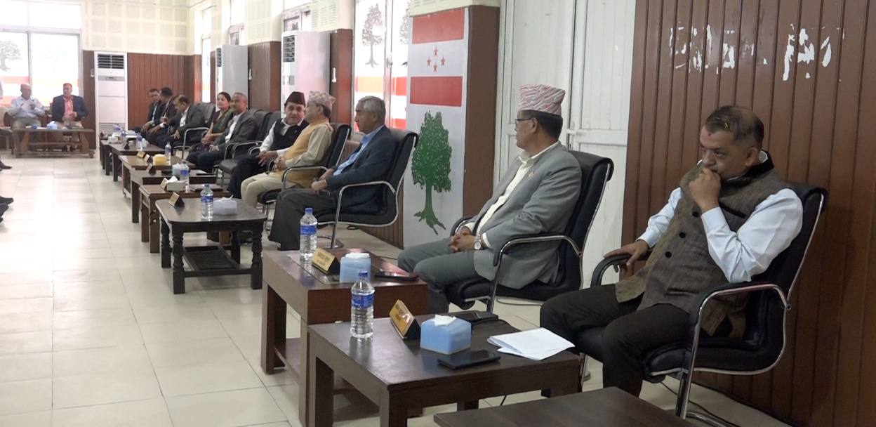 नेपाली कांग्रेस केन्द्रीय कार्यसमितिको बैठक आज बस्दै